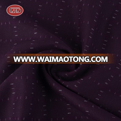 Hot sale OEM dobby polyester woven lining men suit fabric for wholesale