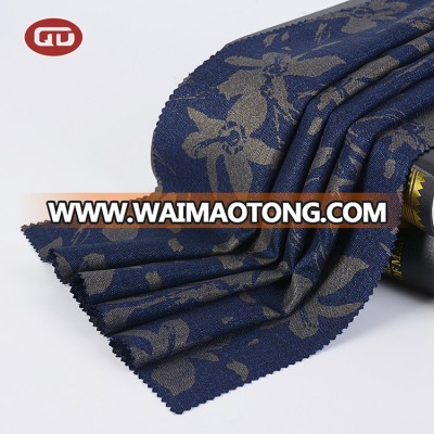 Wholesale garment charming men suit printing polyester rayon uniform fabric